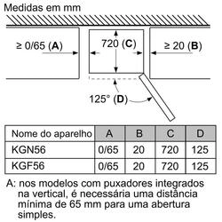 Serie 8 Combinado de instalação livre 193x70 cm Preto