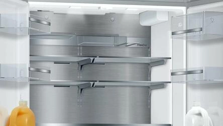 Serie 8 Combinado French Door, 183x90.5 Inox (anti-dedadas)