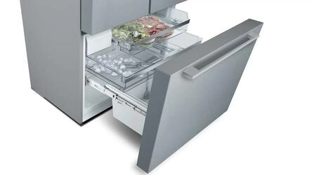 Serie 8 Combinado French Door, 183x90.5 Inox (anti-dedadas)