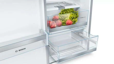 Serie 6 Frigorífico de instalação livre 186x60 cm Inox 