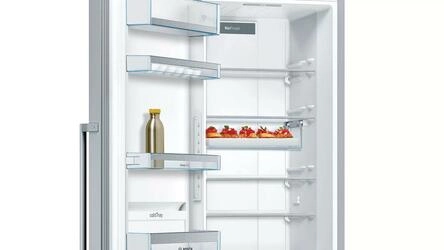 Serie 8 Frigorífico de instalação livre 186x60 cm Inox