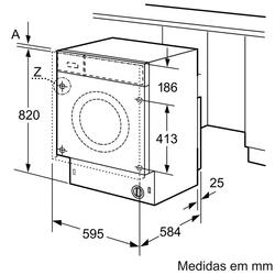 Serie 4 Máquina de Lavar e Secar Roupa 7/4 kg