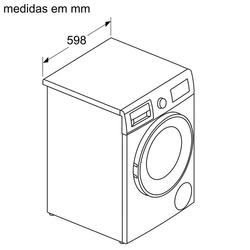 Serie 4 Máquina de Lavar e Secar Roupa 8/5 kg 1400 rpm