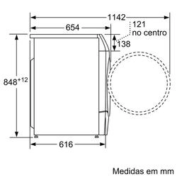 Serie 6 Máquina de Lavar e Secar Roupa 10/6 kg 1400 rpm