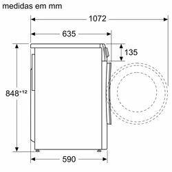 Serie 6 Máquina de Lavar e Secar Roupa 10/6 kg 1400 rpm