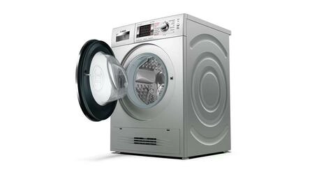 Serie  6 Máquina de Lavar e Secar Roupa7/4 kg 1400 rpm, Inox