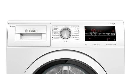 Serie 6 Máquina de Lavar Roupa, 9 kg 1200 rpm
