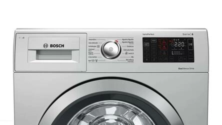 Serie 6 Máquina de Lavar Roupa, 9 kg 1400 rpm, Inox