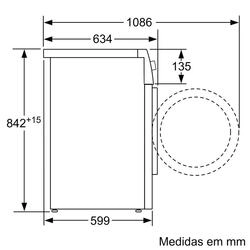 Serie 6 Máquina de Secar Roupa, Bomba de Calor 8 kg
