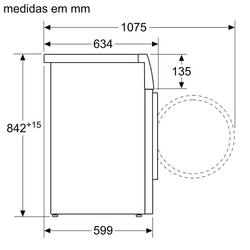 Serie 6 Máquina de Secar Roupa, Bomba de Calor 8 kg