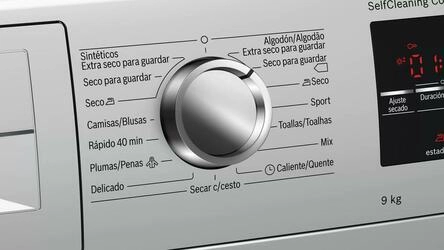 Serie 6 Máquina de Secar Roupa, Bomba de Calor 9 kg Inox