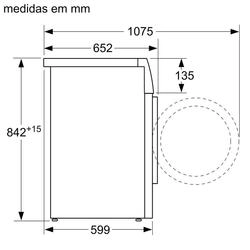 Serie 6 Máquina de Secar Roupa, Condensação 8 kg