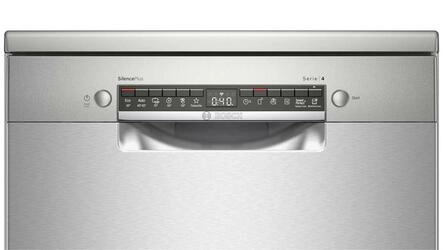 Serie 4 Máquina de Lavar Liça, Instalação Livre 60 cm Inox