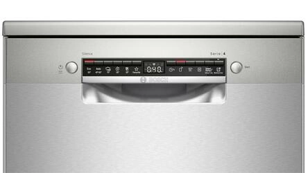 Serie 4 Máquina de Lavar Loiça, Instalação Livre 60 cm Inox