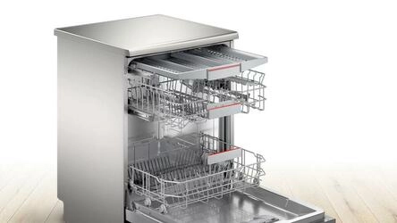 Serie 4 Máquina de Lavar Loiça, Instalação Livre 60 cm Inox