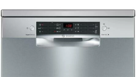 Serie 4 Máquina de Lavar Loiça, Instalação Livre 60 cm Inox