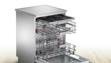 Serie 4 Máquina de Lavar Loiça, Instalação Livre 60 cm Inox