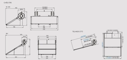 Termossifão Kairos Thermo HF 150 TR