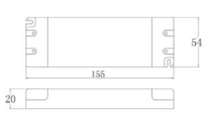 Transformador p/ Fita LED 30W Regulável