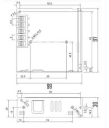 Transformador p/ Fita LED 75W