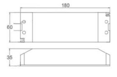 Transformador p/ Fita LED 75W Regulável