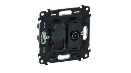 Tomada TV/RJ45 Cat.6