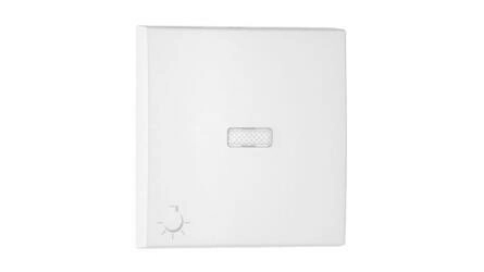  Tecla Sinalizadora C/ Símbolo de Luz Branco