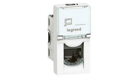 Tomada RJ 45 Cat. 6  UTP - 1 módulo