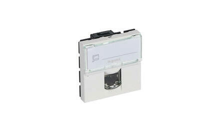 Tomada RJ 45 Cat. 6  UTP - 2 módulos
