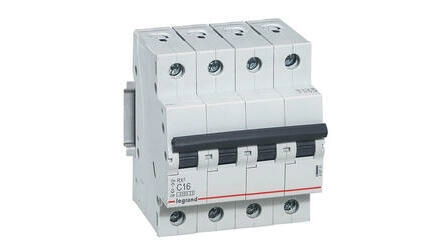 Disjuntor 4P 16A 4500Ka
